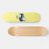 Skateboard Illustration de dessin d'imprimante (Horz)
