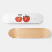 Skateboard Illustration de dessin sur la tomate (Horz)