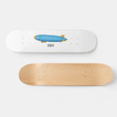 Skateboard Illustration de dessin sur les navires (Horz)