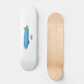 Skateboard Illustration de dessin sur les navires (Recto)