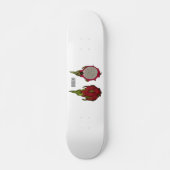 Skateboard Illustration de dragon fruit (Devant)