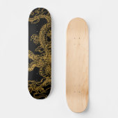 Skateboard Illustration de dragon oriental (Recto)