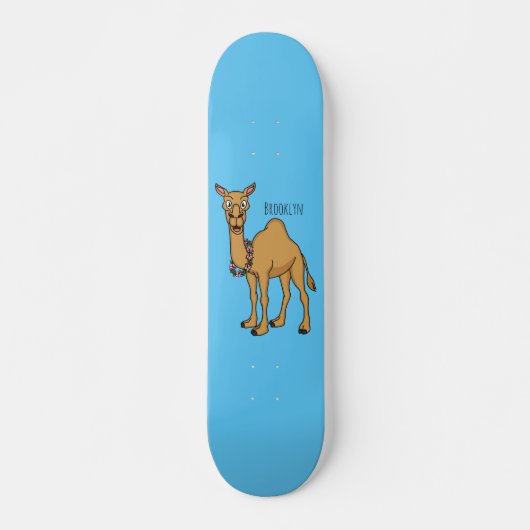 Skateboard Illustration de dromadaire  (Devant)