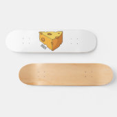 Skateboard Illustration de fromage (Horz)