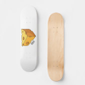 Skateboard Illustration de fromage (Recto)