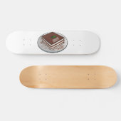 Skateboard Illustration de gâteau de Tiramisu (Horz)