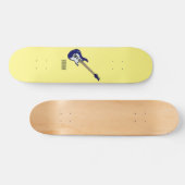 Skateboard Illustration de guitare électrique (Horz)