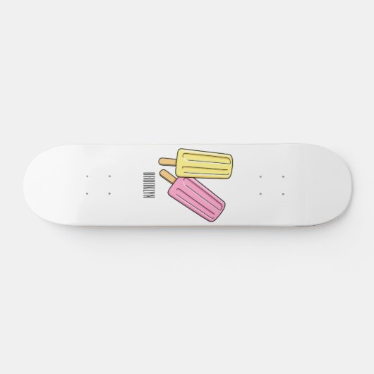 Skateboard Illustration de Ice pop (Horz)