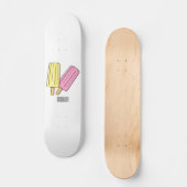 Skateboard Illustration de Ice pop (Recto)
