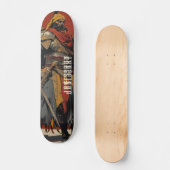 Skateboard Illustration de Janissary Warrior (Recto)