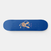 Skateboard Illustration de jerboa aux longues oreilles (Horz)