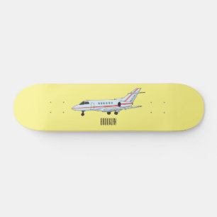 Skateboard Illustration de jet privé