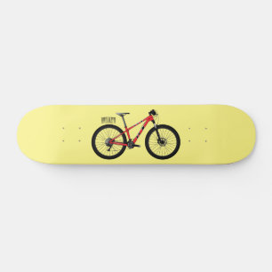 Skateboard Illustration de la bande dessinée de vélo