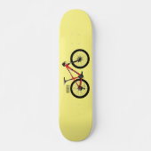 Skateboard Illustration de la bande dessinée de vélo (Devant)