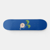 Skateboard Illustration de la caricature de la gerbe de grain (Horz)