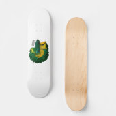 Skateboard Illustration de la caricature de poisson de combat (Recto)