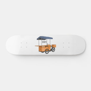 Skateboard Illustration de la carotte de vélo