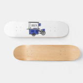 Skateboard Illustration de la charrette alimentaire (Horz)