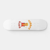 Skateboard Illustration de la couronne de légume royale Carro (Horz)
