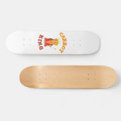 Skateboard Illustration de la couronne de légume royale Carro (Horz)