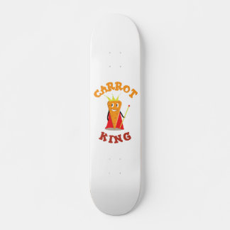 Skateboard Illustration de la couronne de légume royale Carro