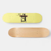 Skateboard Illustration de la machine à coudre (Horz)