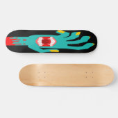 Skateboard Illustration de la main de zombie avec vecteur de (Horz)