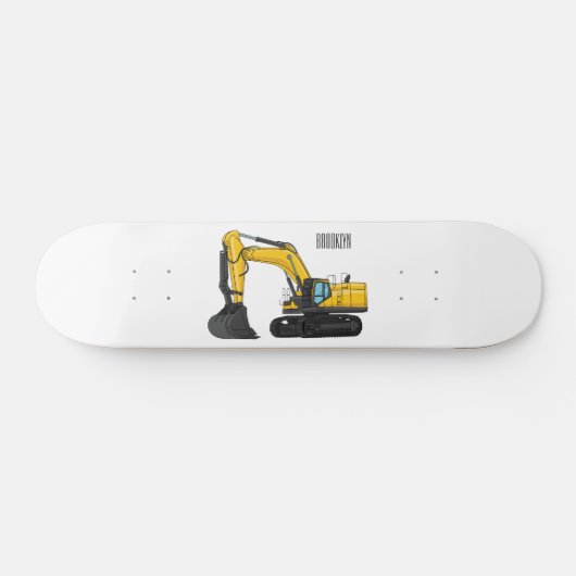 Skateboard Illustration de la pelle Crawler (Horz)