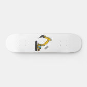 Skateboard Illustration de la pelle de rupture (Horz)