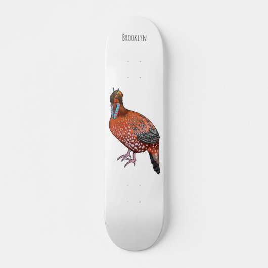 Skateboard Illustration de la tragédie de Cabot (Devant)