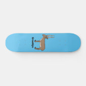 Skateboard Illustration de l'antilope de Saiga (Horz)