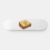 Skateboard Illustration de Lasagna (Horz)