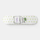 Skateboard Illustration de lave-linge mignonne (Horz)