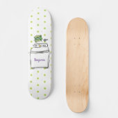 Skateboard Illustration de lave-linge mignonne (Recto)