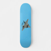 Skateboard Illustration de l'avion de chasse (Devant)