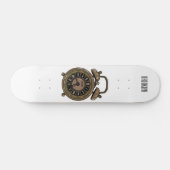 Skateboard Illustration de l'horloge d'alarme (Horz)