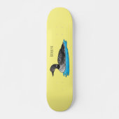 Skateboard Illustration de Loon bird (Devant)