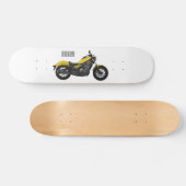 Skateboard Illustration de moto Cruiser (Horz)