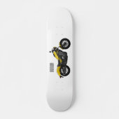 Skateboard Illustration de moto Cruiser (Devant)