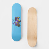 Skateboard Illustration de moto Purple Quad (Recto)