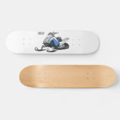 Skateboard Illustration de motoneige (Horz)