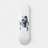 Skateboard Illustration de motoneige (Devant)