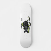 Skateboard Illustration de motoneige (Devant)