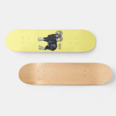 Skateboard Illustration de mouflon, mouton (Horz)