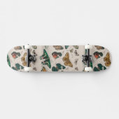 Skateboard Illustration de papillon antique : 1820 Orfèvre (Horz)