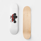 Skateboard Illustration de Quad bike atv (Recto)