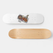 Skateboard Illustration de Satay (Horz)