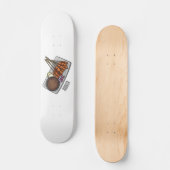 Skateboard Illustration de Satay (Recto)