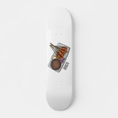 Skateboard Illustration de Satay (Devant)