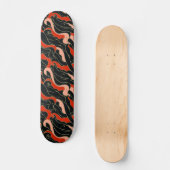 Skateboard Illustration de style japonais (Recto)